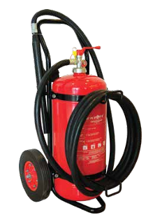 Trolley Type Dry Powder Fire Extinguisher (25kg)